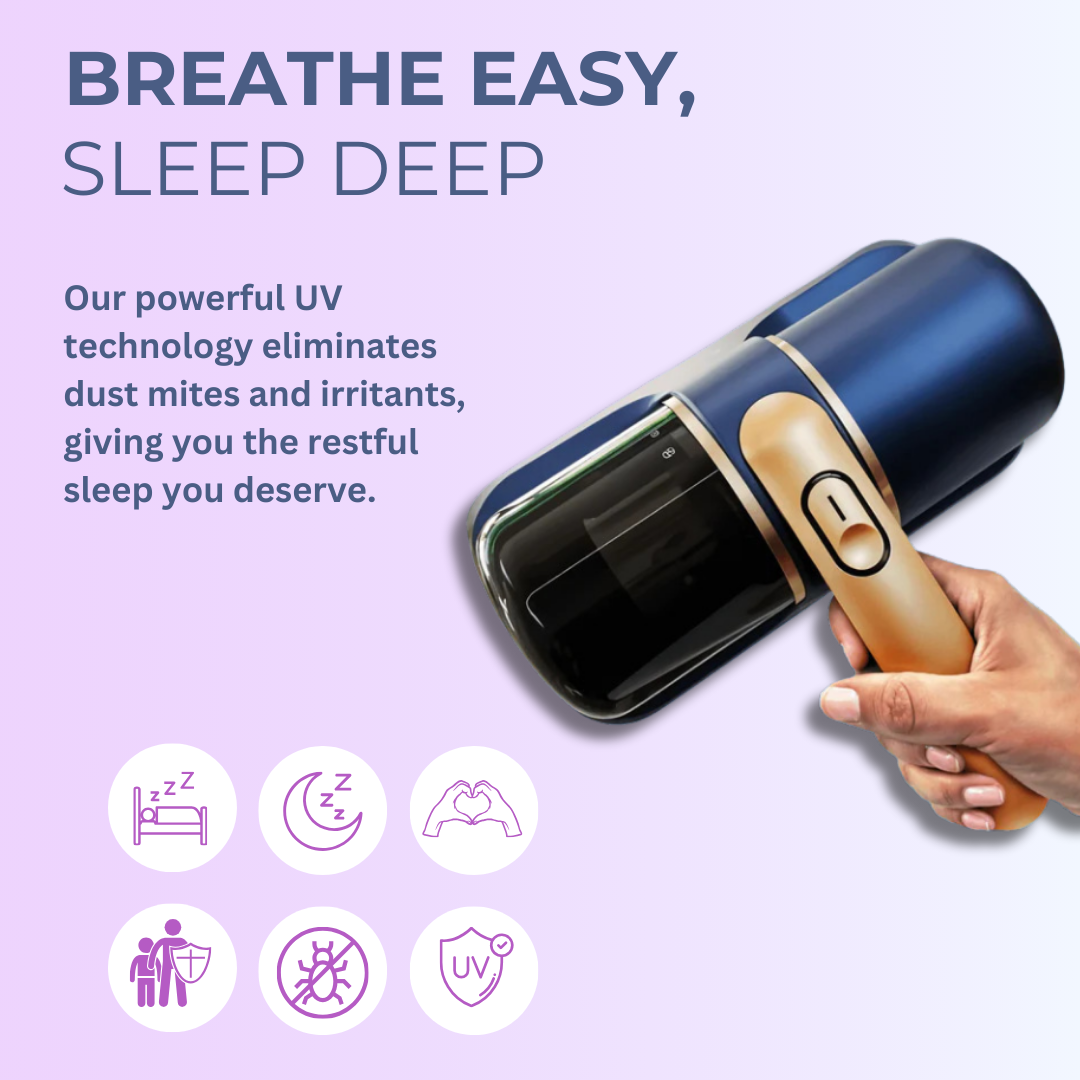 SleepVac® UV Handheld Vacuum