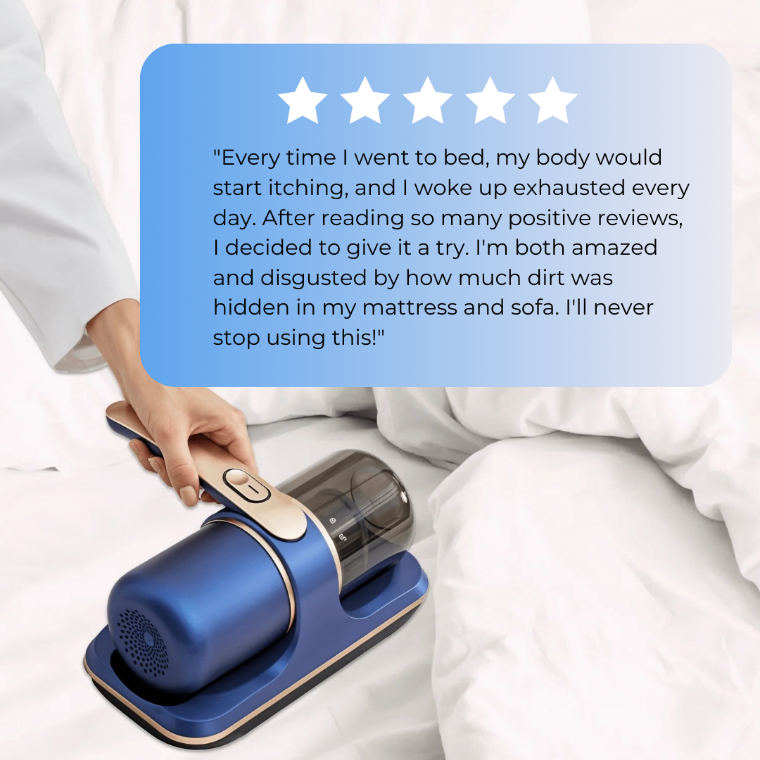 SleepVac® UV Handheld Vacuum